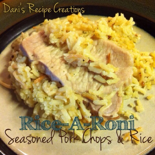 Recipe: Pork Chop and Rice A Roni Casserole