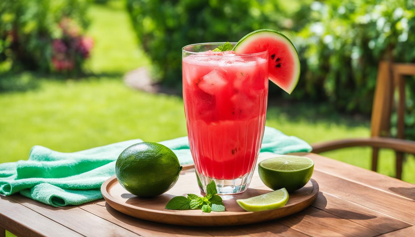 Refreshing Watermelon Lime Mocktail Recipe
